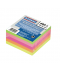 Notes autoadeziv cub 76X76, 5 culori/set, 500 file/set, culori neon