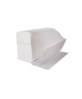 Servetele albe in "Z" pentru dispenser, 2 straturi, 150/set