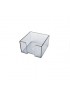 Suport plastic pentru cub hartie 9x9cm