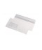 Plic alb DL – siliconic cu fereastra