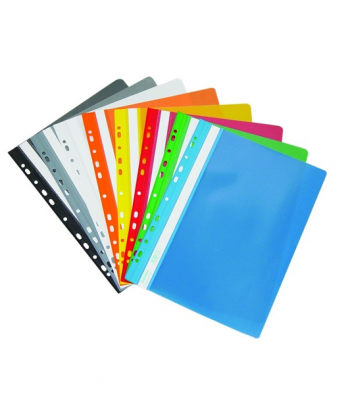 Dosar plastic A4 cu multiperforatii – Exclusiv