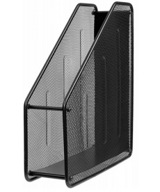 Suport vertical din plasa metalica neagra