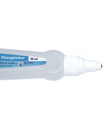 Adeziv lichid transparent 50ml, cap aplicare cu bila metalica 
