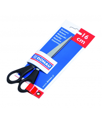 Foarfeca Hit 16 cm, maner ergonomic negru