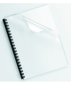 Coperti indosariat plastic transparent cistal A4, 150 microni, 100 bucati/set